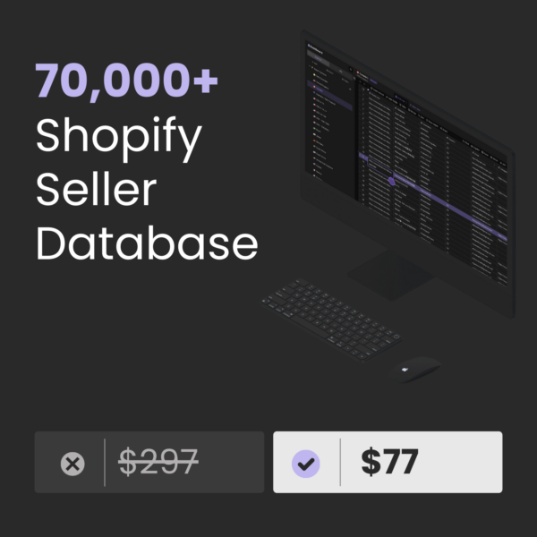 Shopify Seller Database